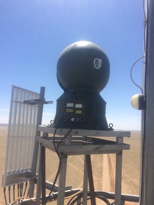 Military Grade Multi Sensor Long Range Thermal, เลเซอร์รักษาความปลอดภัยกล้อง PTZ GYRO
