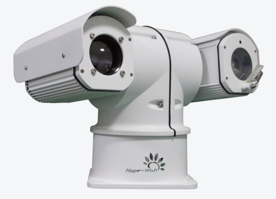 กล้องถ่ายภาพความร้อน PTZ แบบ Dual-Sensor IP ความปลอดภัยระยะ 5 กม