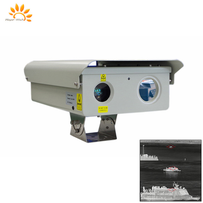 PTZ Laser Camera 1080P ความละเอียด Wide Pan Long Range สําหรับยานเรือ