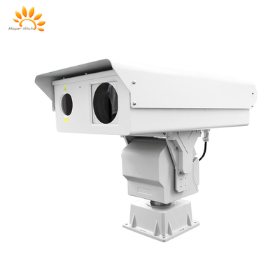 กล้องเลเซอร์ PTZ 1080P ด้วยเลนส์ 30 มิลลิเมตร 360 องศา Pan Long Range และการควบคุมแสงเลเซอร์
