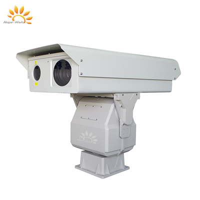 กล้องเลเซอร์ 360 องศา Pan Tilt Zoom พร้อมความละเอียด 1080P สําหรับยานเรือติดตั้ง