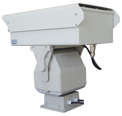 กล้องถ่ายภาพอากาศระยะยาว Dual Sensor Camera Optical Zoom Scope กล้องถ่ายภาพอากาศ Ptz สําหรับป้องกันไฟ