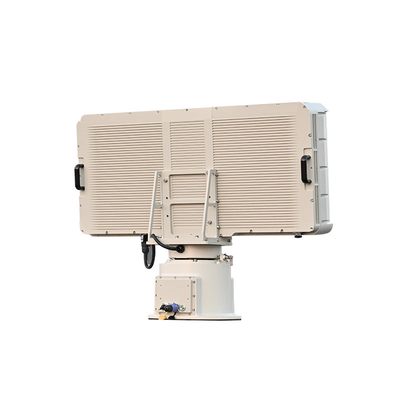 เครื่องตรวจจับ Drone เสียง เรดาร์การเฝ้าระวังทางทะเล Compact full band