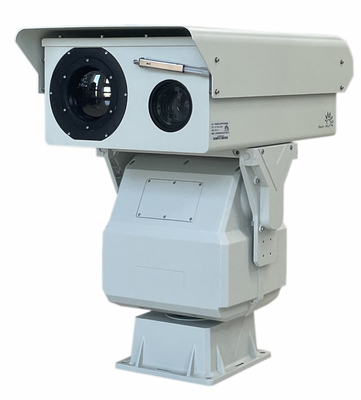 PTZ แบบเซ็นเซอร์ความร้อน ระยะไกล Dual Sensor Camera