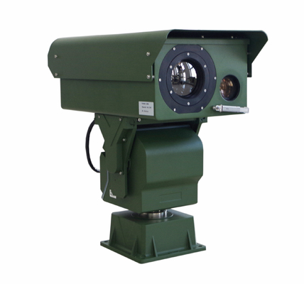 PTZ Thermal Sensor Type Long Range Thermal Camera สําหรับ N × 360 ° การหมุนต่อเนื่องในความต้องการสูง