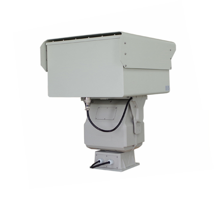 กล้องระยะไกลความละเอียด 640x512 พร้อมเซ็นเซอร์ความร้อน PTZ และหมุนต่อเนื่อง 360 °
