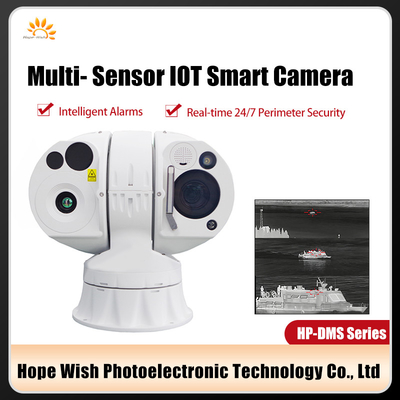 กล้องรักษาความปลอดภัยทางความร้อนที่สมาร์ท IOT มีหลายเซนเซอร์ มีความแม่นยําในการตั้งตําแหน่ง GPS 10 เมตร