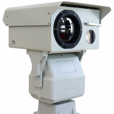 31-155mm Lens PTZ Thermal Imaging Camera IP66 สําหรับการเฝ้าระยะไกลและการติดตามความปลอดภัย