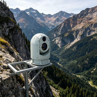 กล้องตรวจสอบความร้อน Sensor Thermal Security Camera ไม่เย็น