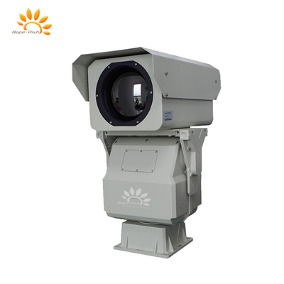 กล้องถ่ายภาพความร้อนอัจฉริยะระยะไกลสำหรับการเฝ้าระวัง FOV 7.5um-14um Spectral Range