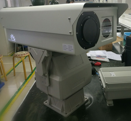 การเฝ้าระวังชายฝั่งแบบ Dual Vision กล้องถ่ายภาพความร้อนขนาดเล็กที่มีเลนส์ซูมออปติคอล