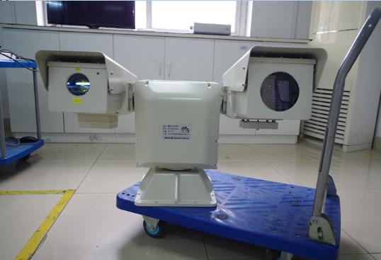 การติดตั้งยานพาหนะและการเฝ้าระวังชายแดนระยะยาวกล้อง IP Ptz 1 กม. Nir Night Vision